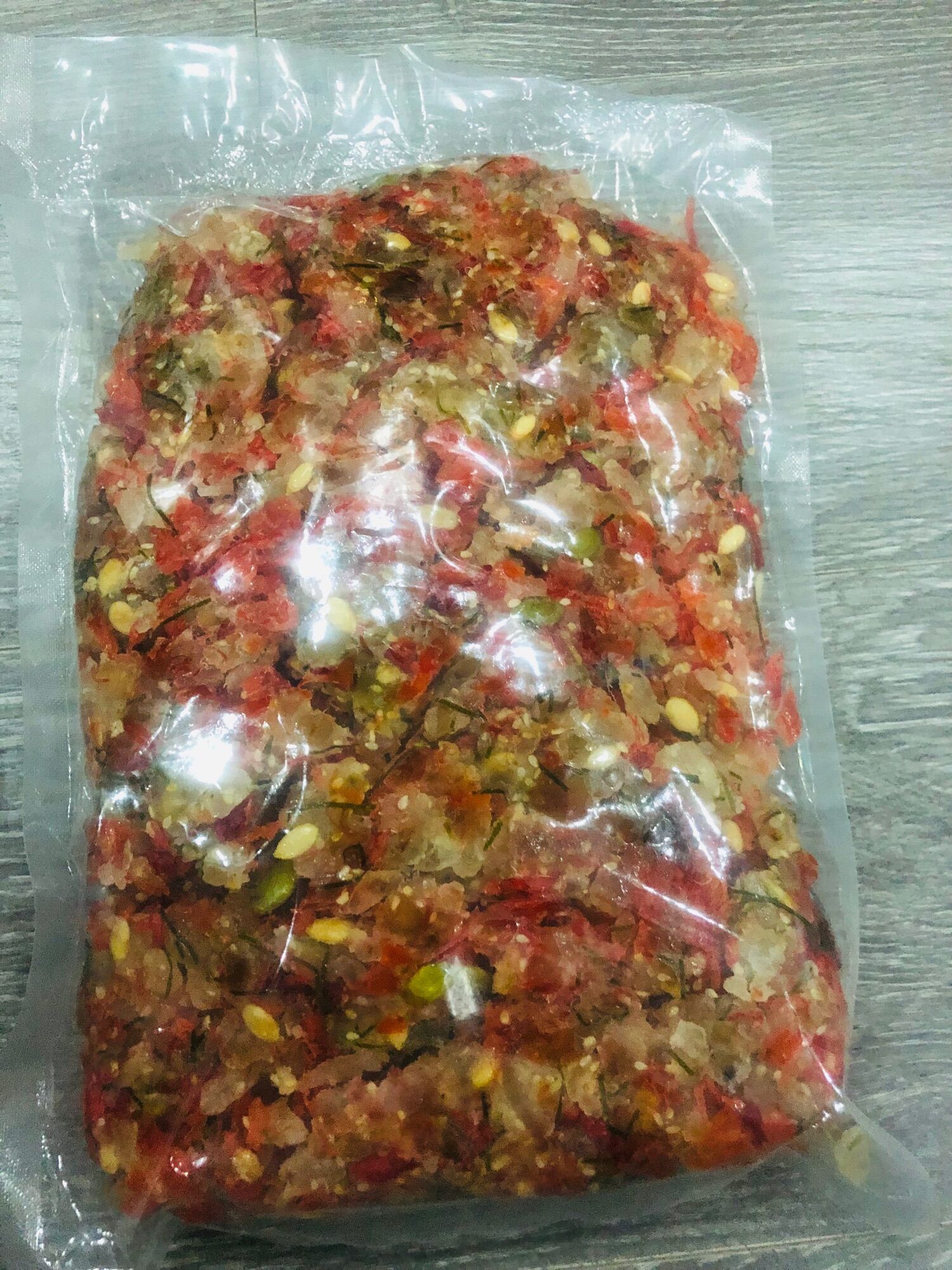 NHÂN THẬP CẨM XÁ XÍU 1kg ( Nhân đã trộn sẵn về làm ngay )