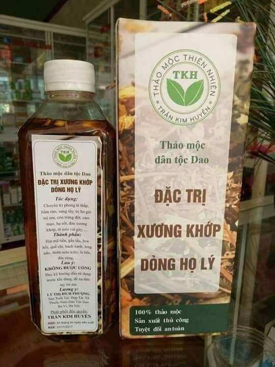 Xoa bóp xương khớp thảo mộc T.K.H (Trần Kim Huyền).