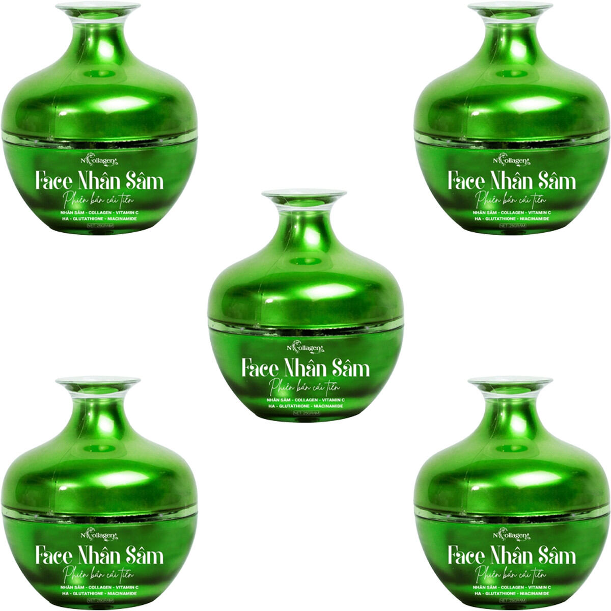 face sâm xanh ncollagen
