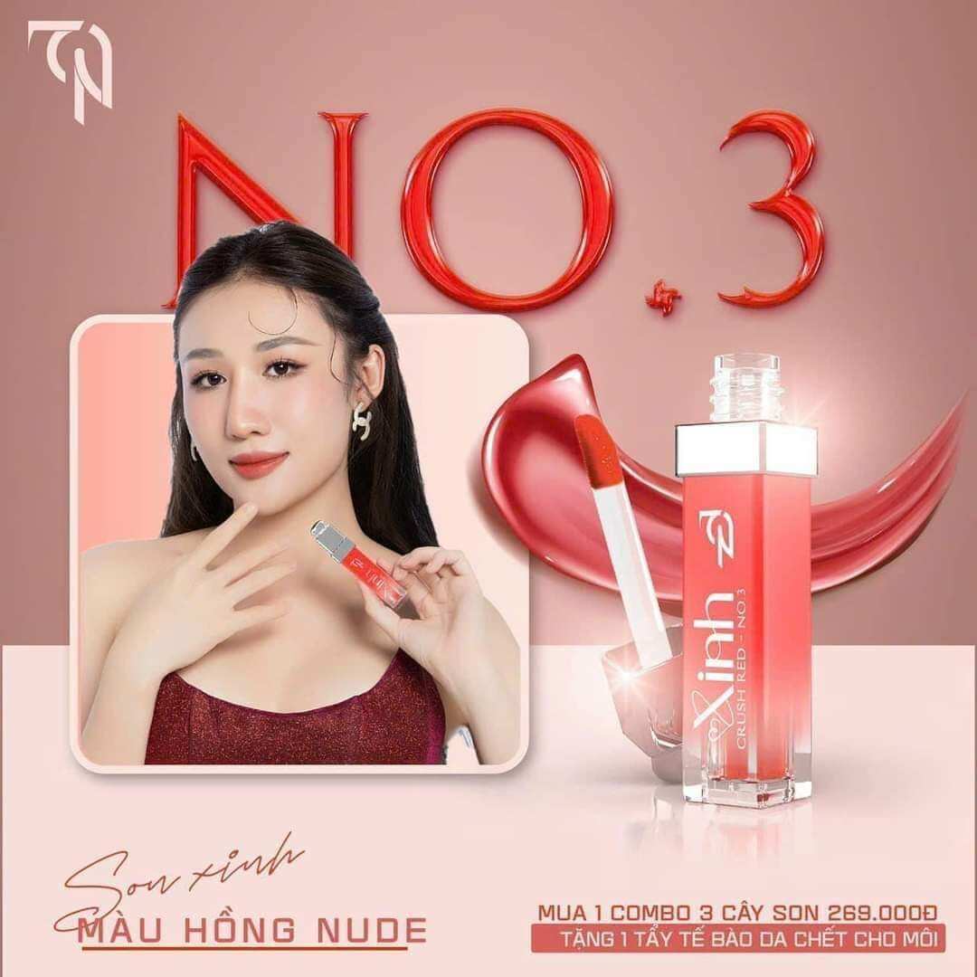 [TẶNG TẨY TẾ BÀO CHẾT MÔI] SET SON XINH NHÀ ĐÔNG ANH