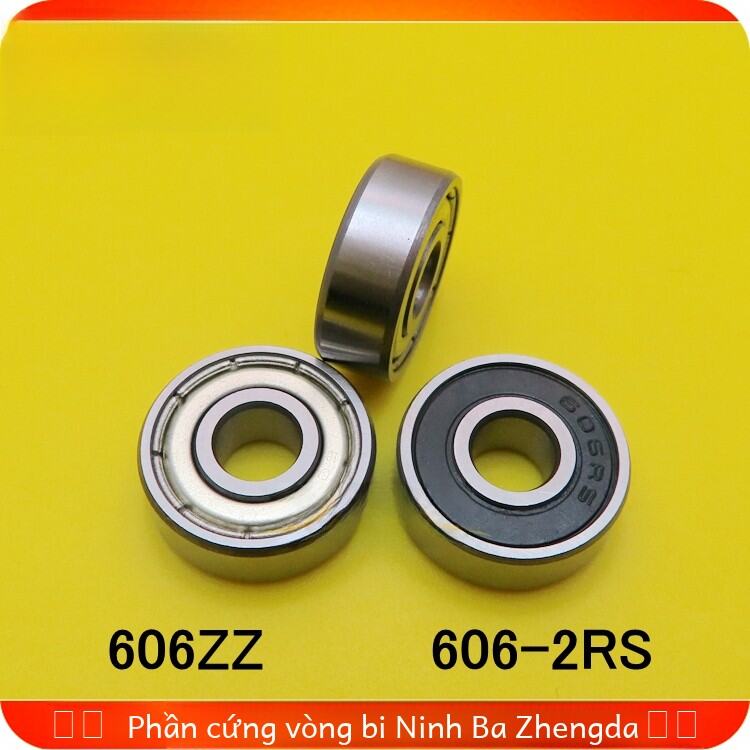 Miniature Motor Bearing S606ZZ 606ZZ 606-2RS R1760ZZ 6*17*6 Mm Deep Groove Ball Bearings Steel Balls
