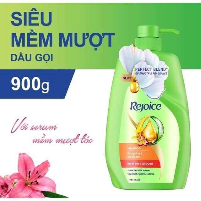 Dầu gội rejoice siêu mượt 900ml