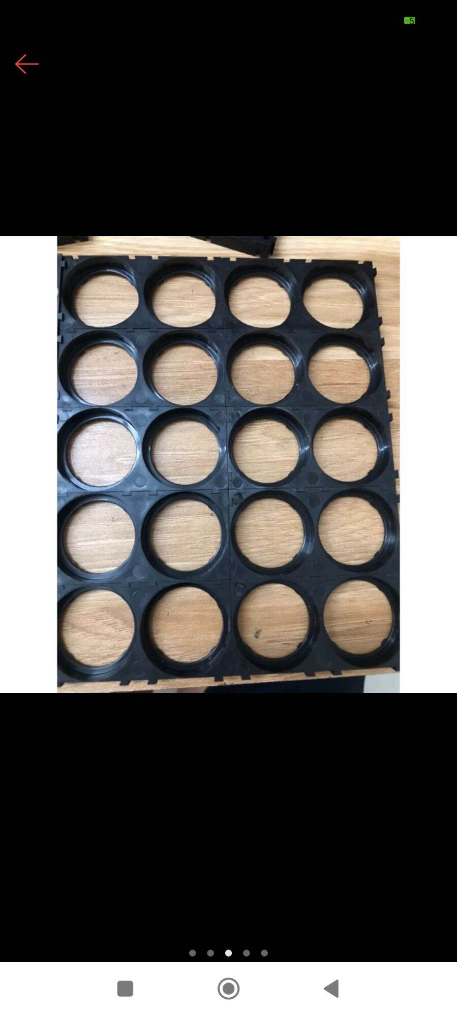 Khung Nhựa Cố Định Pin 33140 (1 khung 2 lỗ)