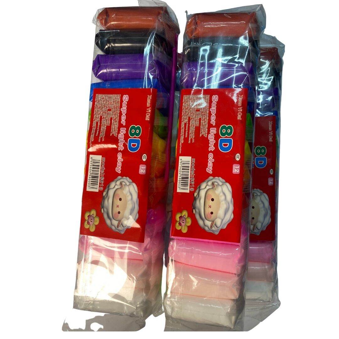 ĐẤT SÉT TỰ KHÔ 12-24-36 MÀU