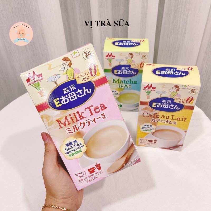 [HÀNG AIR] SỮA BẦU MORINAGA ĐỦ VỊ NỘI ĐỊA NHẬT BẢN