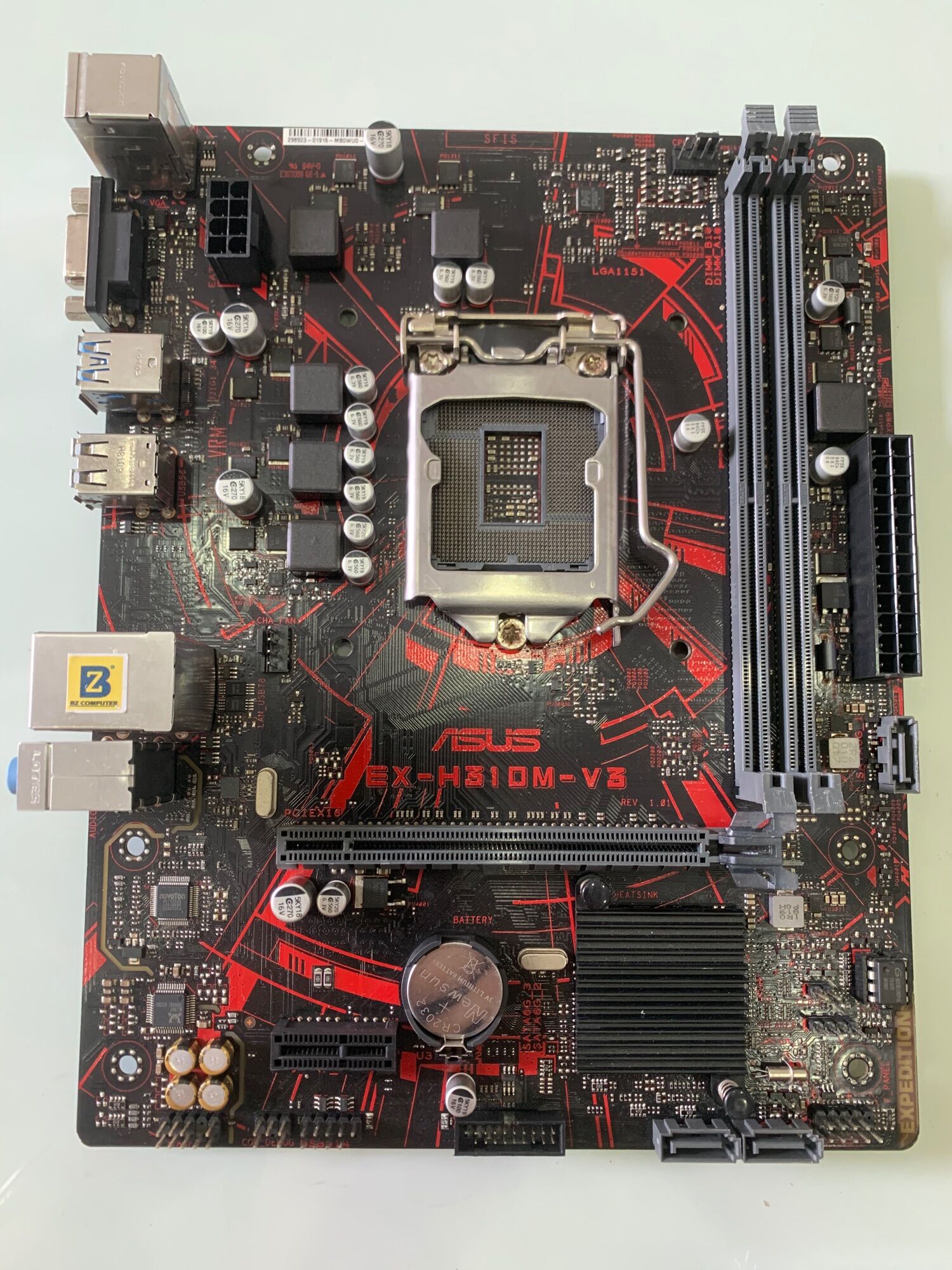 Bo mạch chủ asus ex-h310m-v3