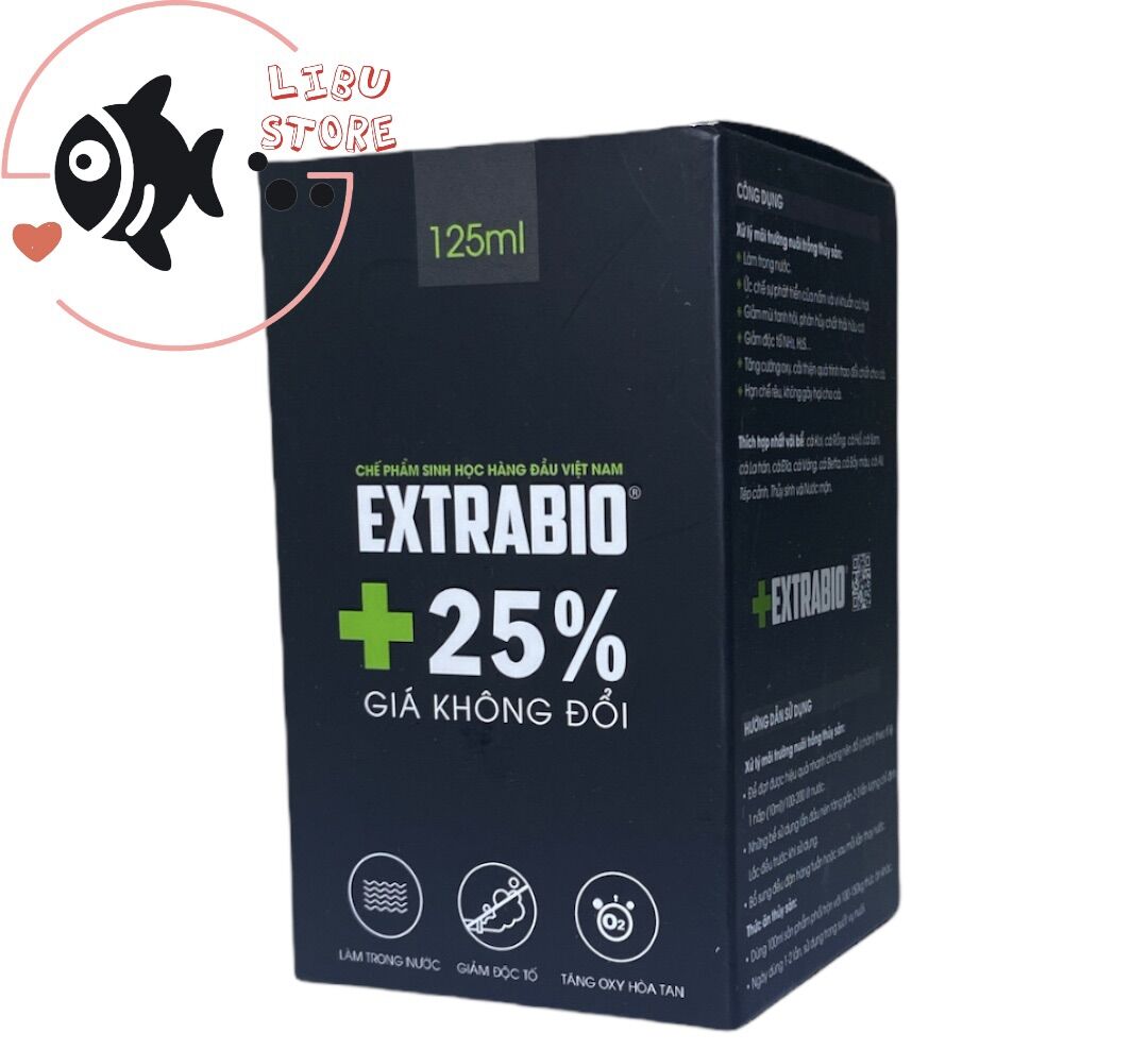 Men Vi Sinh Extra Bio - ExtraBio Chế phẩm Xử Lý Nước Cho Hồ Cá