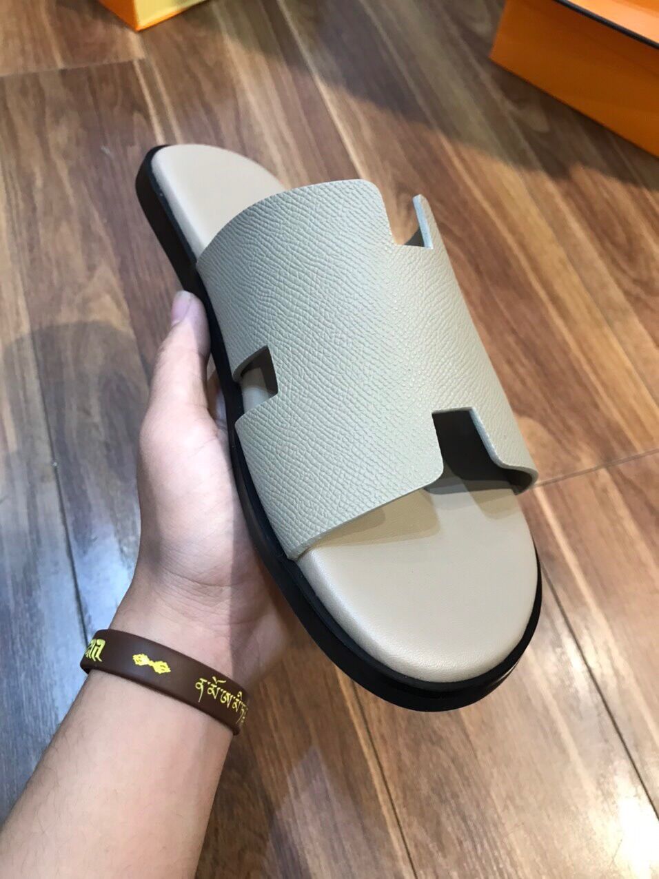 Dép hermes nam siêu cấp