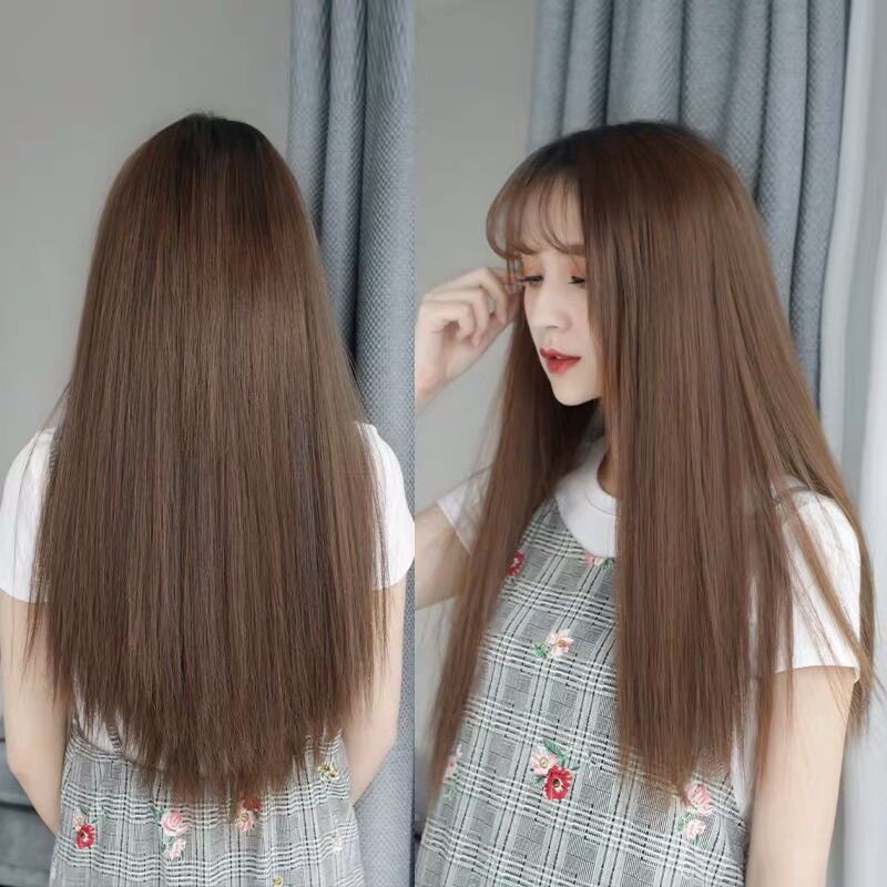 Tóc Giả Nữ Đẹp/ Tóc Giả Kẹp U Thẳng Dài Mẫu Mới
