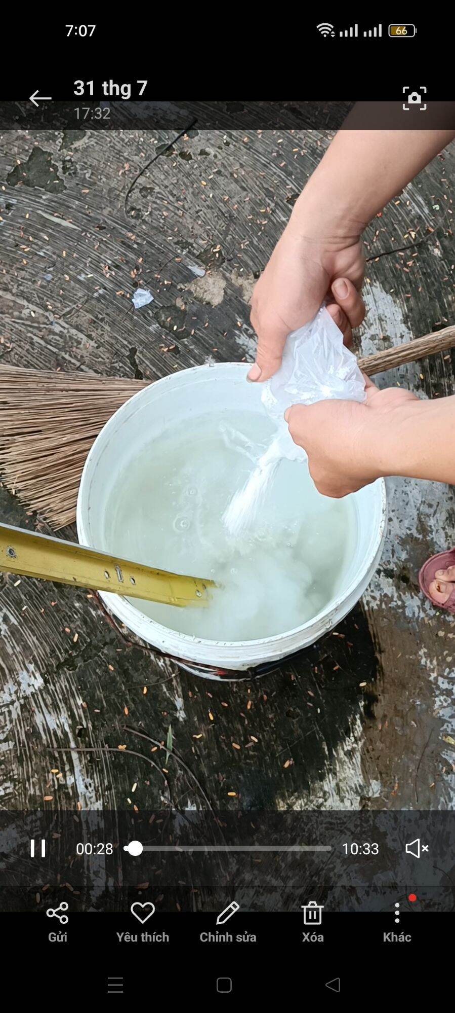 1kg Bột Tẩy Rong xanh ( Giá Sỉ )