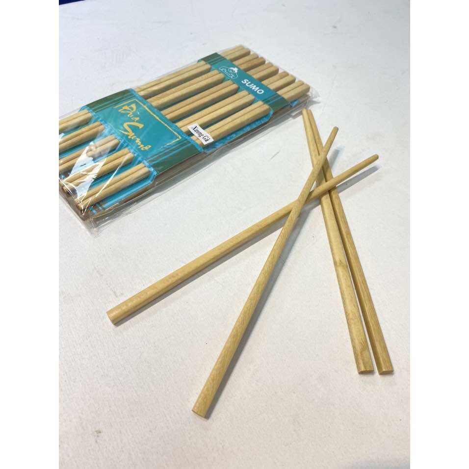 💥 Set 10 Đôi ĐŨA GỖ, ăn Cơm (Loại Tốt, Hình thật)