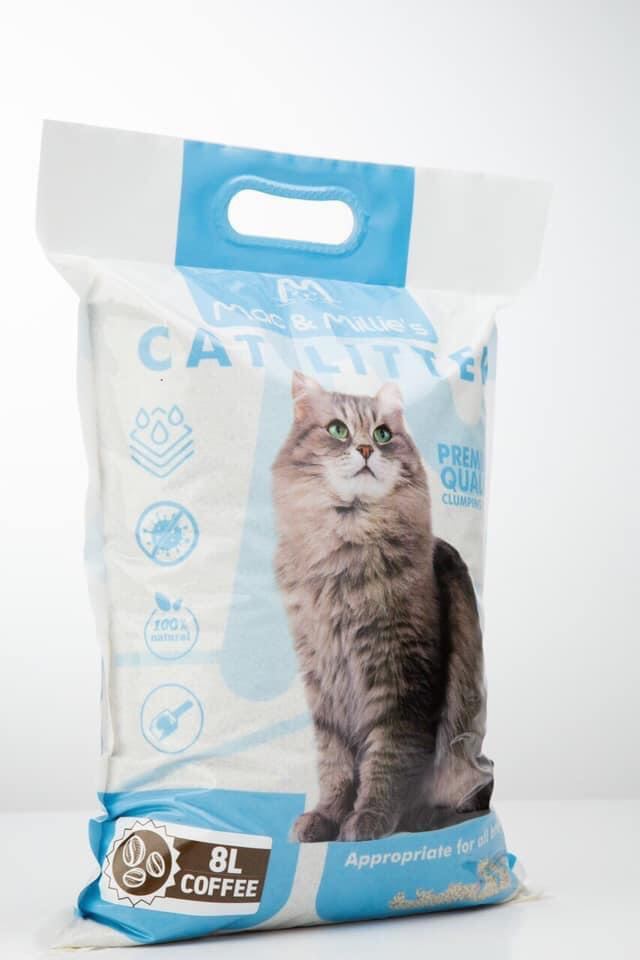 FREESHIP Tải 6 túi Cát vệ sinh cho mèo Mac&Millies 8L 4kg1 siêu vón