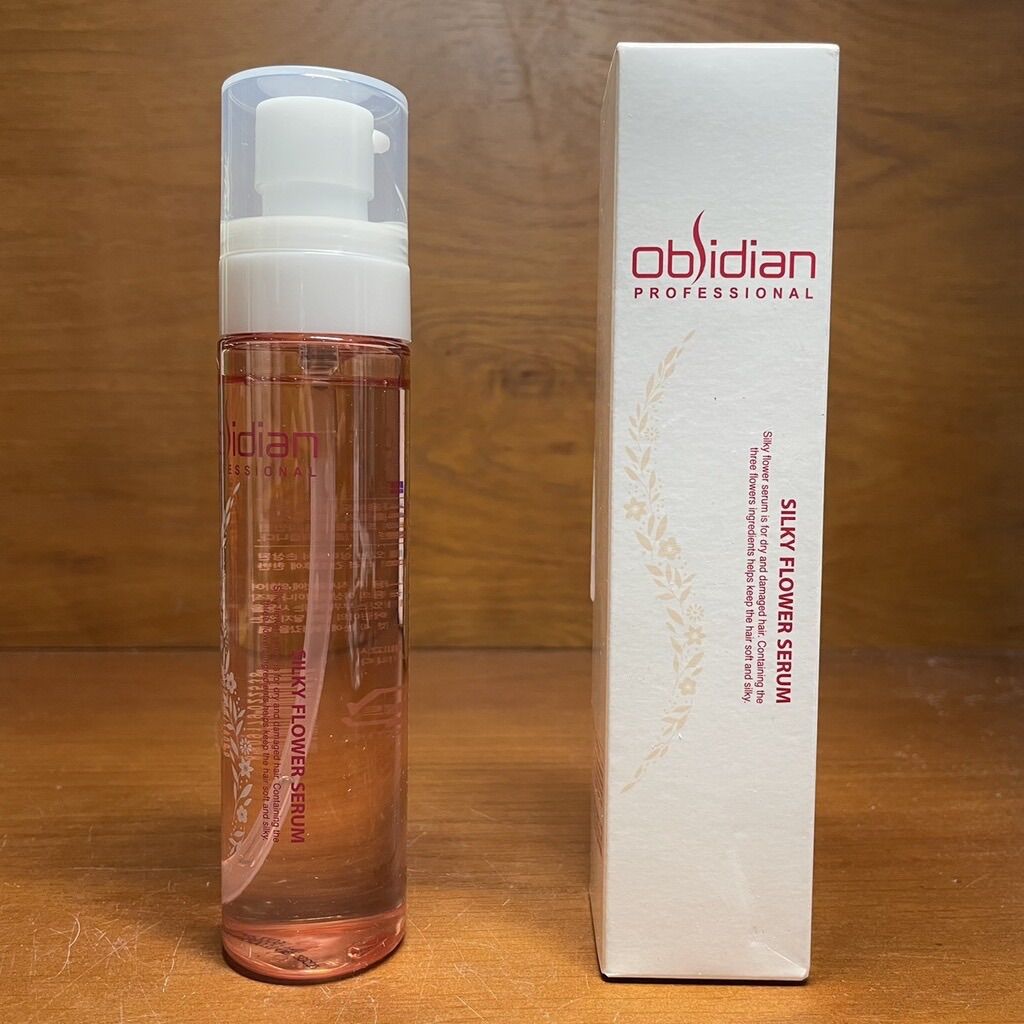 Huyết thanh dưỡng tóc siêu mềm mượt silky flower serum obsidian 110ml