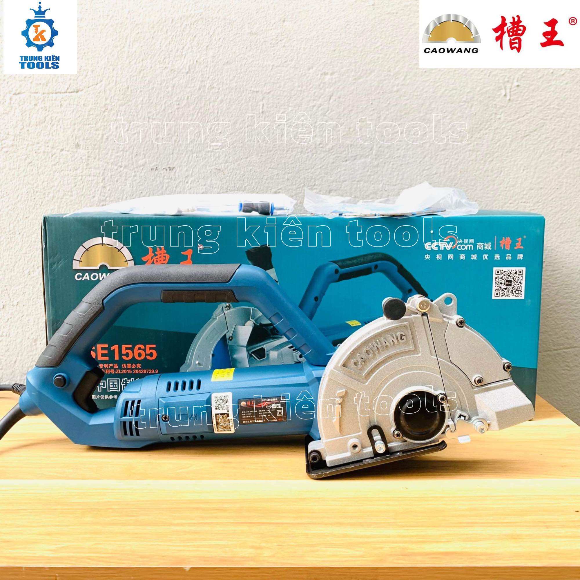 Máy cắt rãnh tường CAOWANG 1565