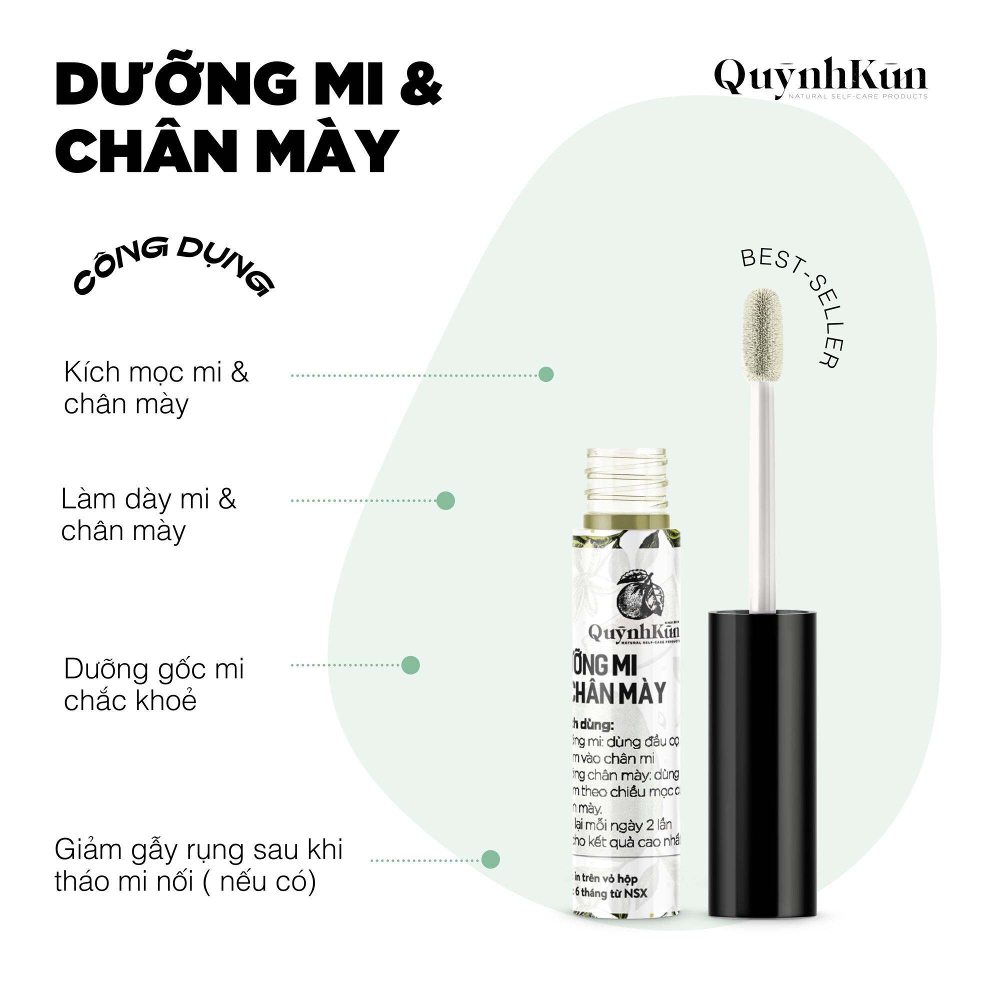 Dưỡng mi và chân mày handmade QK