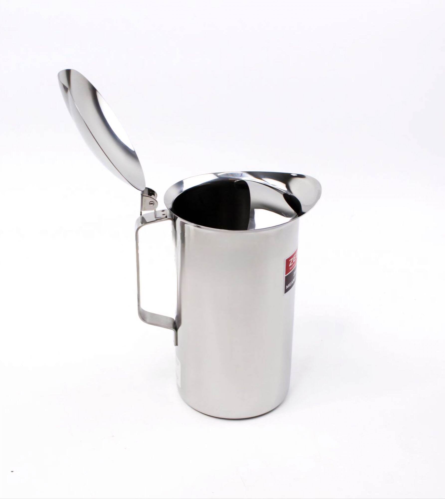 [HCM]CA NƯỚC INOX ZEBRA 11CM CÓ NẮP 1.9L - 115012