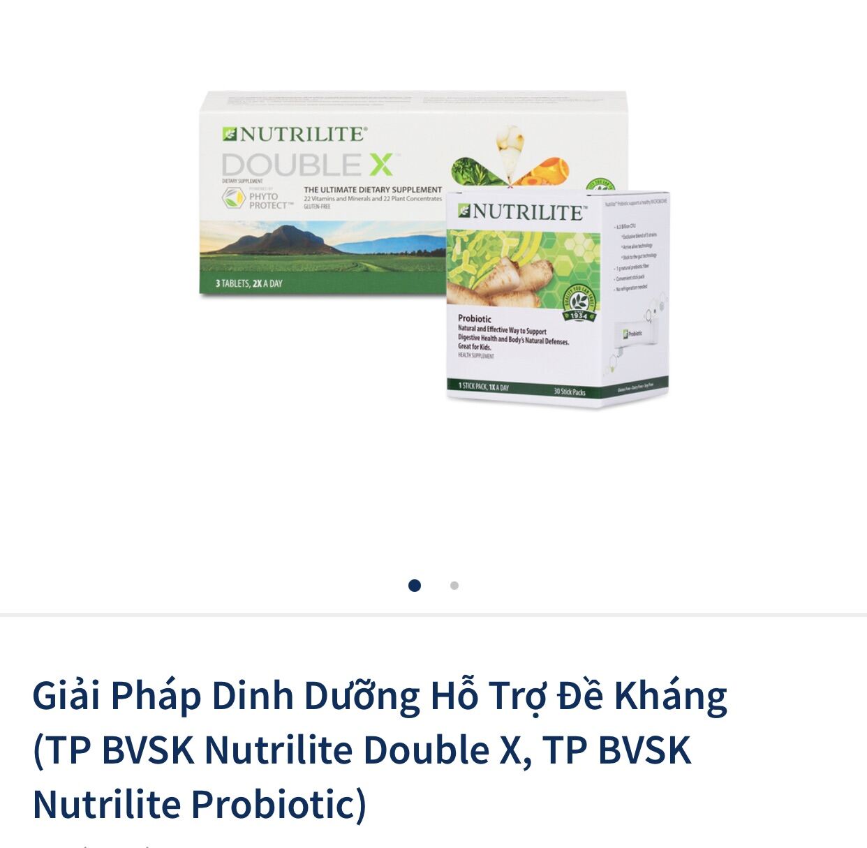 BỘ DINH DƯỠNG HỖ TRỢ SỨC ĐỀ KHÁNG HIỆU QUẢ