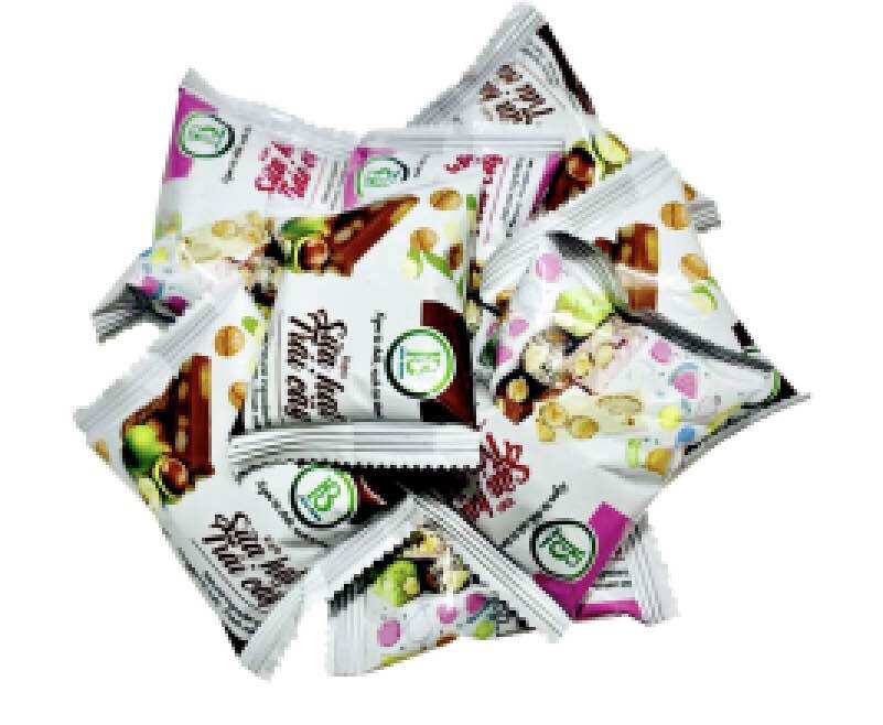 Tết 2024 Kẹo sữa hạt trái cây 500gr - 15401