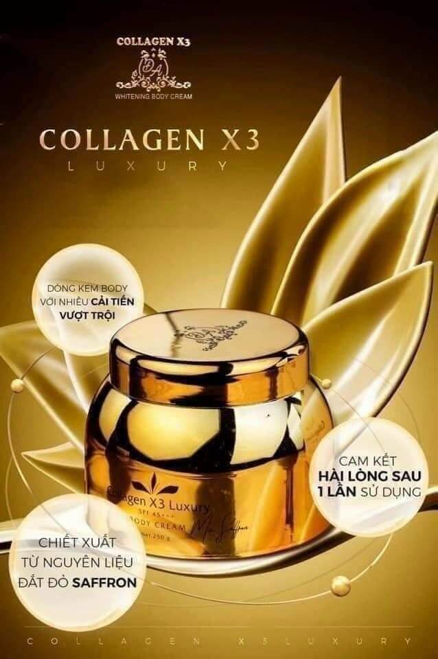 Kem Body Collagen X3 Luxyry Đông Anh