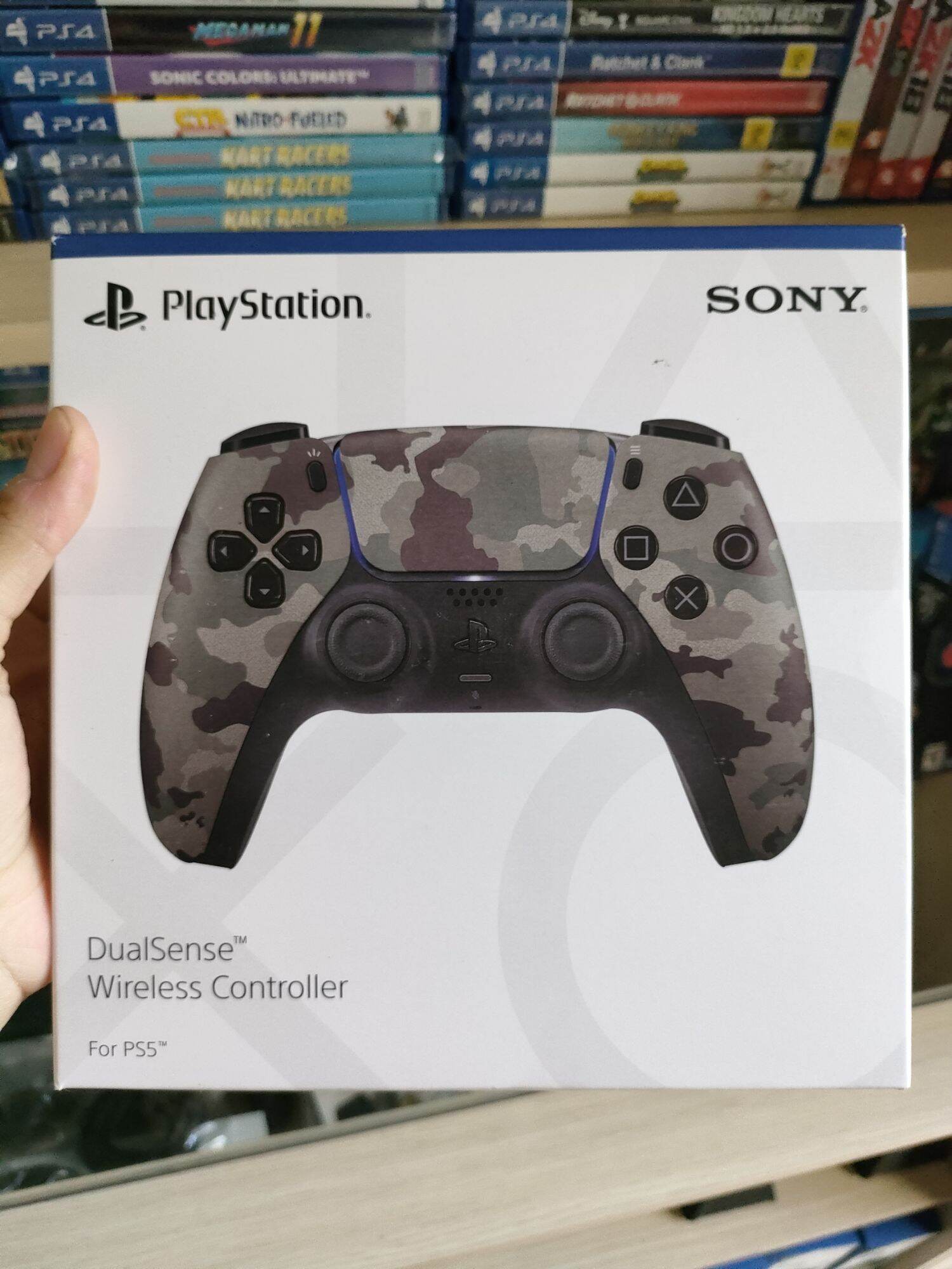 Tay Cầm PS5 | Dualsense Controller - Gray Camouflage Camo