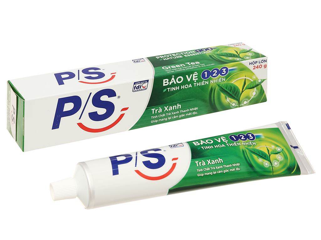 lốc 9 tuýp kem đánh răng PS 190gam