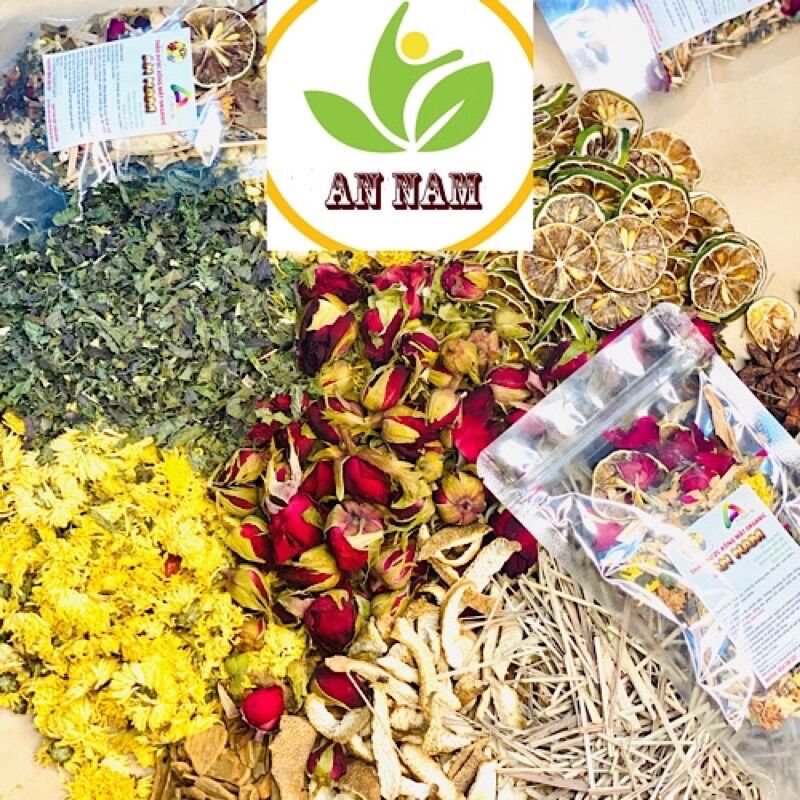 Xông mặt thải độc thảo dược an nam