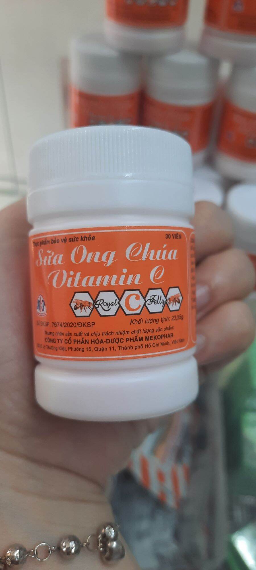 Kẹo Sữa Ong Chúa Vitamin C