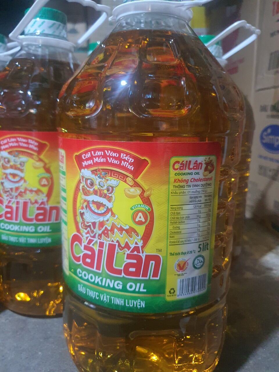 Dầu thực vật Cái Lân 5 lít