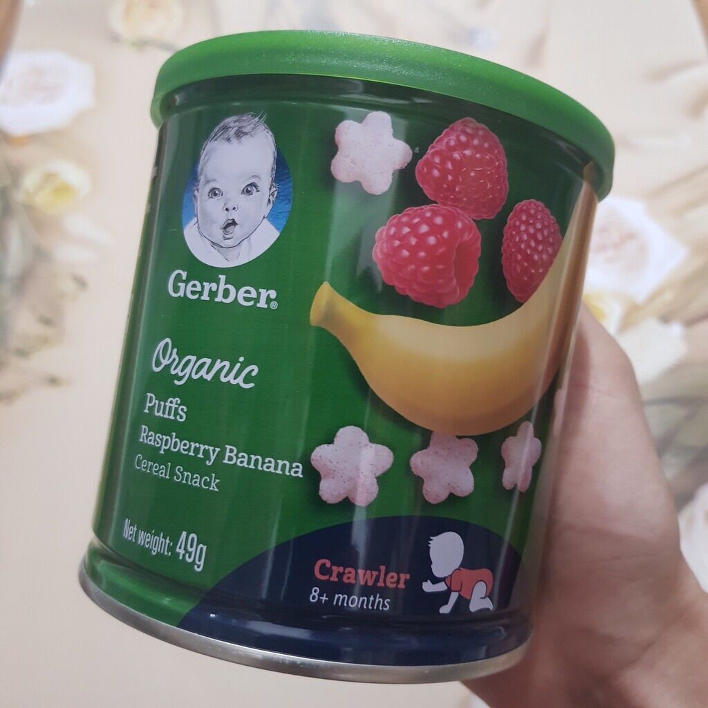 Bánh ăn dặm hữu cơ Gerber