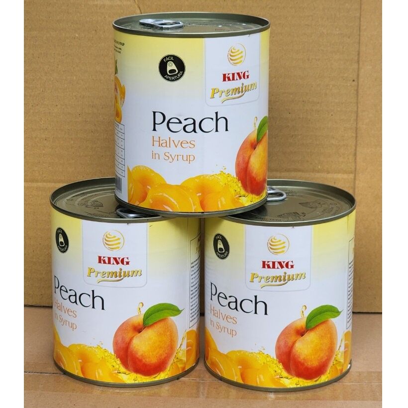 Đào ngâm KING 820g