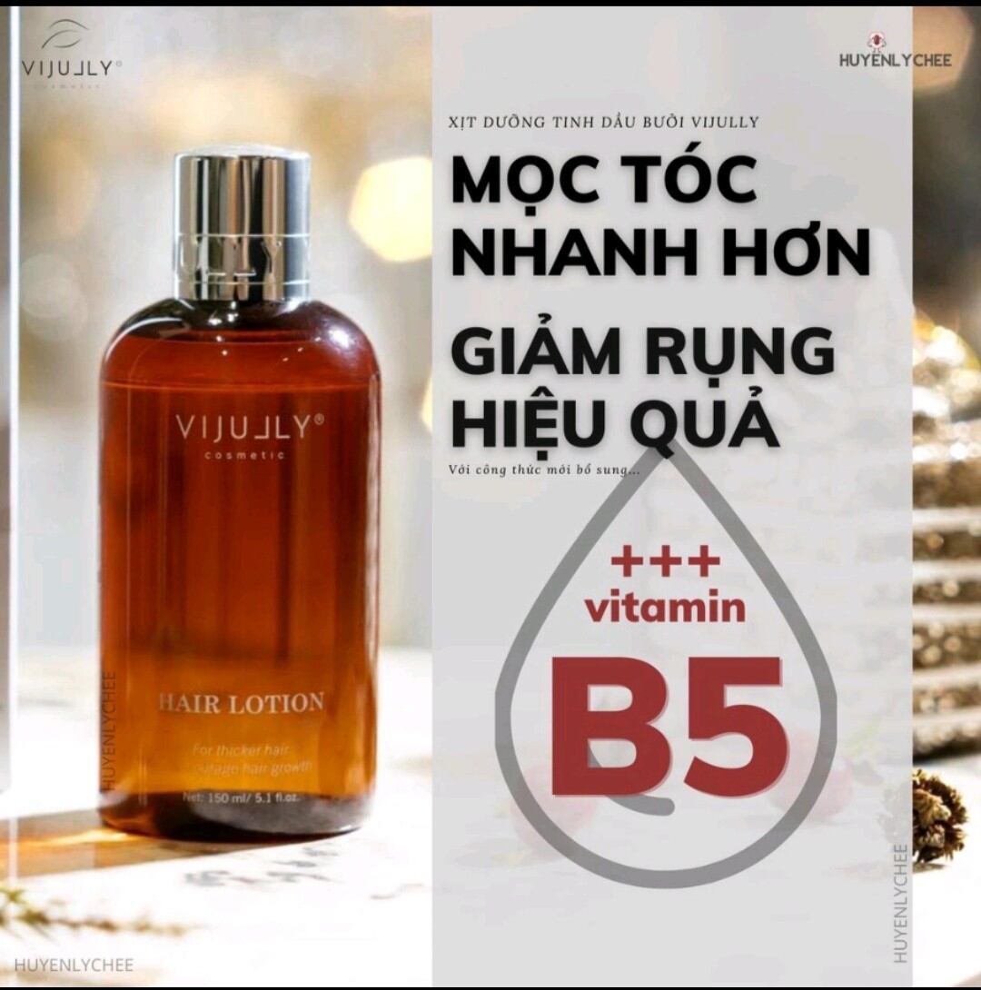 Xịt Tinh Dầu Bưởi Vijuly Kích Thích Mọc tóc Mauqx mới