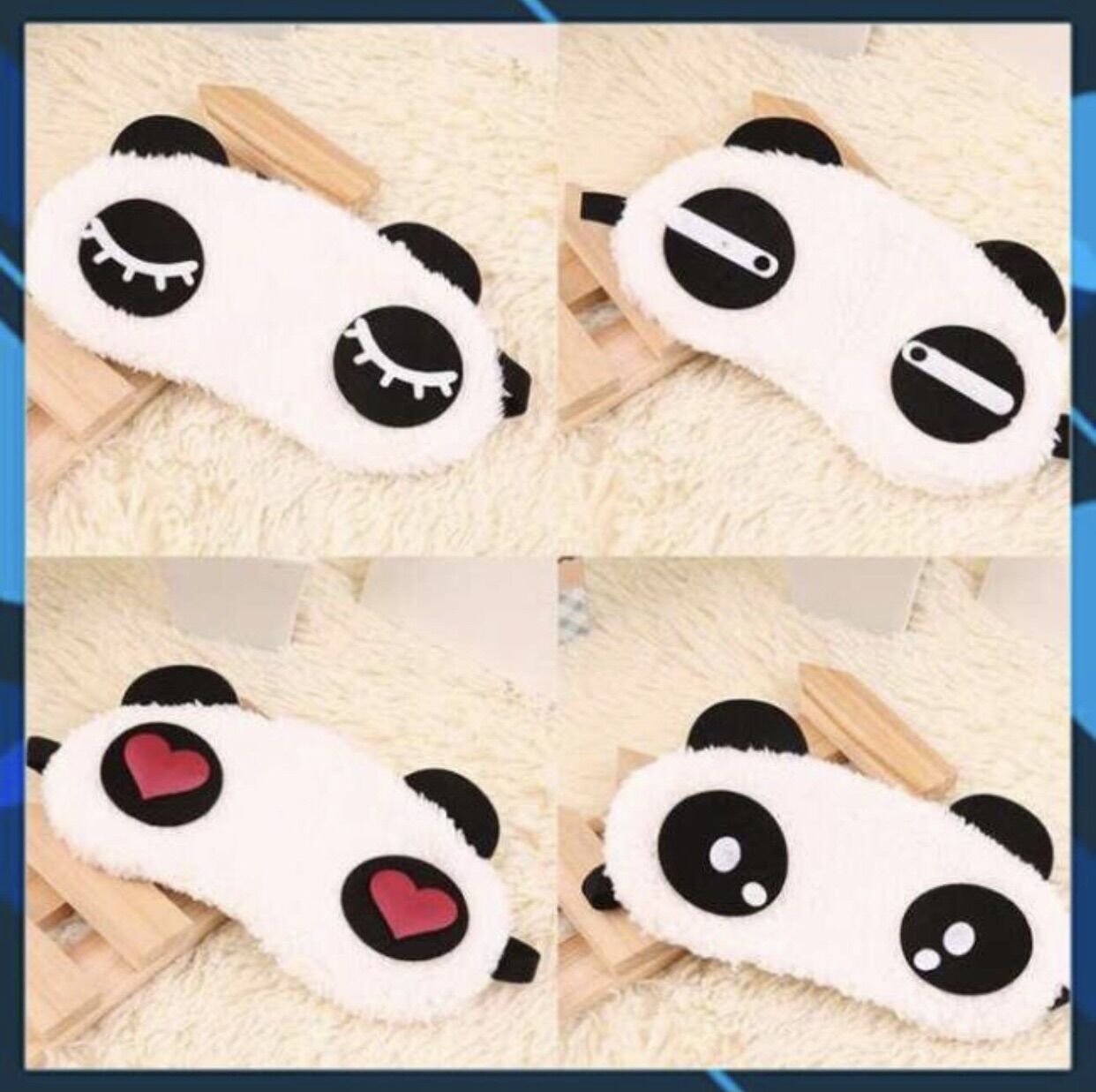Bịt mắt che mắt ngủ hình panda dễ thương