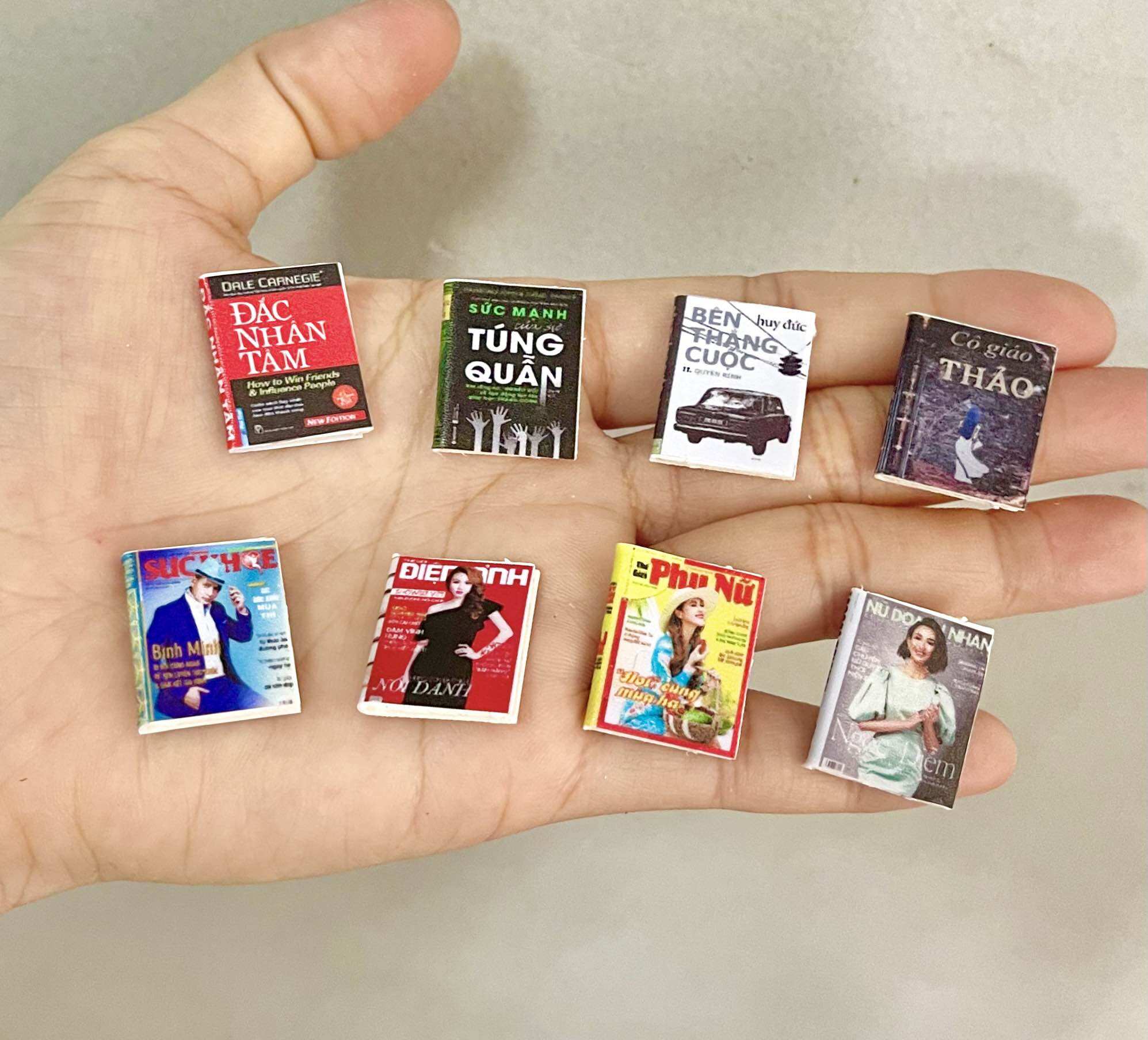 Mô hình truyện sách cho búp bê