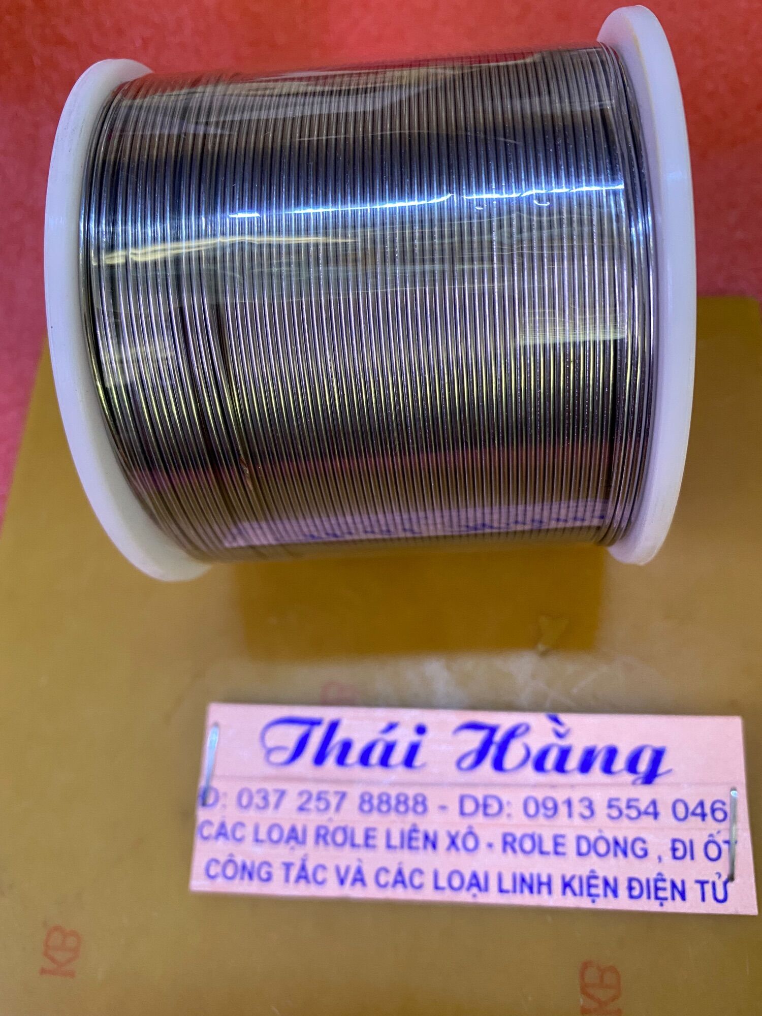 Thiếc Hàn SOLDER 800 gam sợi 1 mm