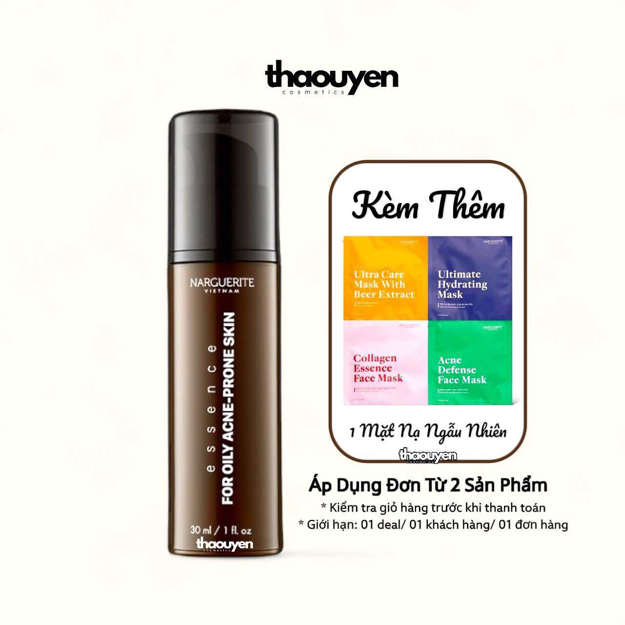 Nhũ Tương Narguerite 30ml Giảm Mụn, Mờ Thâm, Kiềm Dầu Cho Da