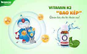 Bioamicus Vitamin K2+D3 - Giúp Bé chống còi xương, Hấp Thu Canxi (10ml)