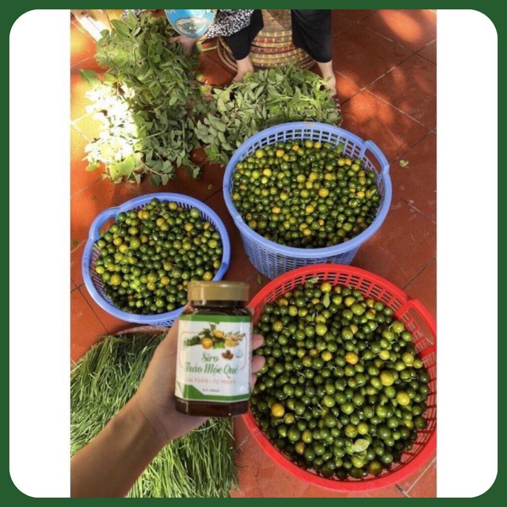 Siro Ho Quất Húng Chanh- Đường Phèn