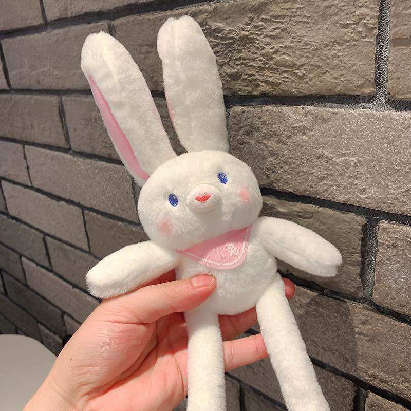 Móc khoá thỏ tai rút cute