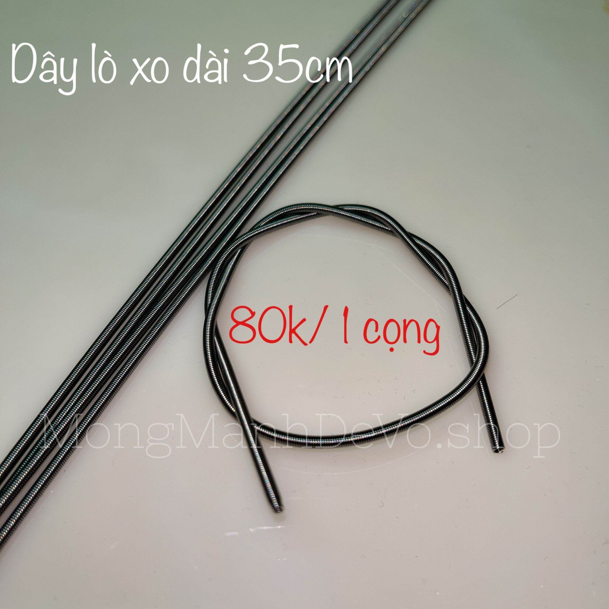 1 cọng lò xo dài 35cm vừa khít chân bet