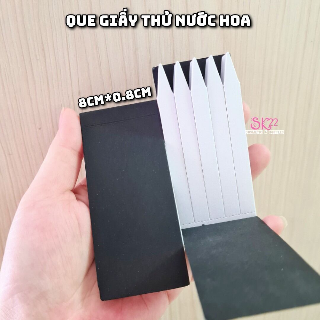 SET 100 QUE THỬ NƯỚC HOA/ QUE GIẤY THỬ NƯỚC HOA