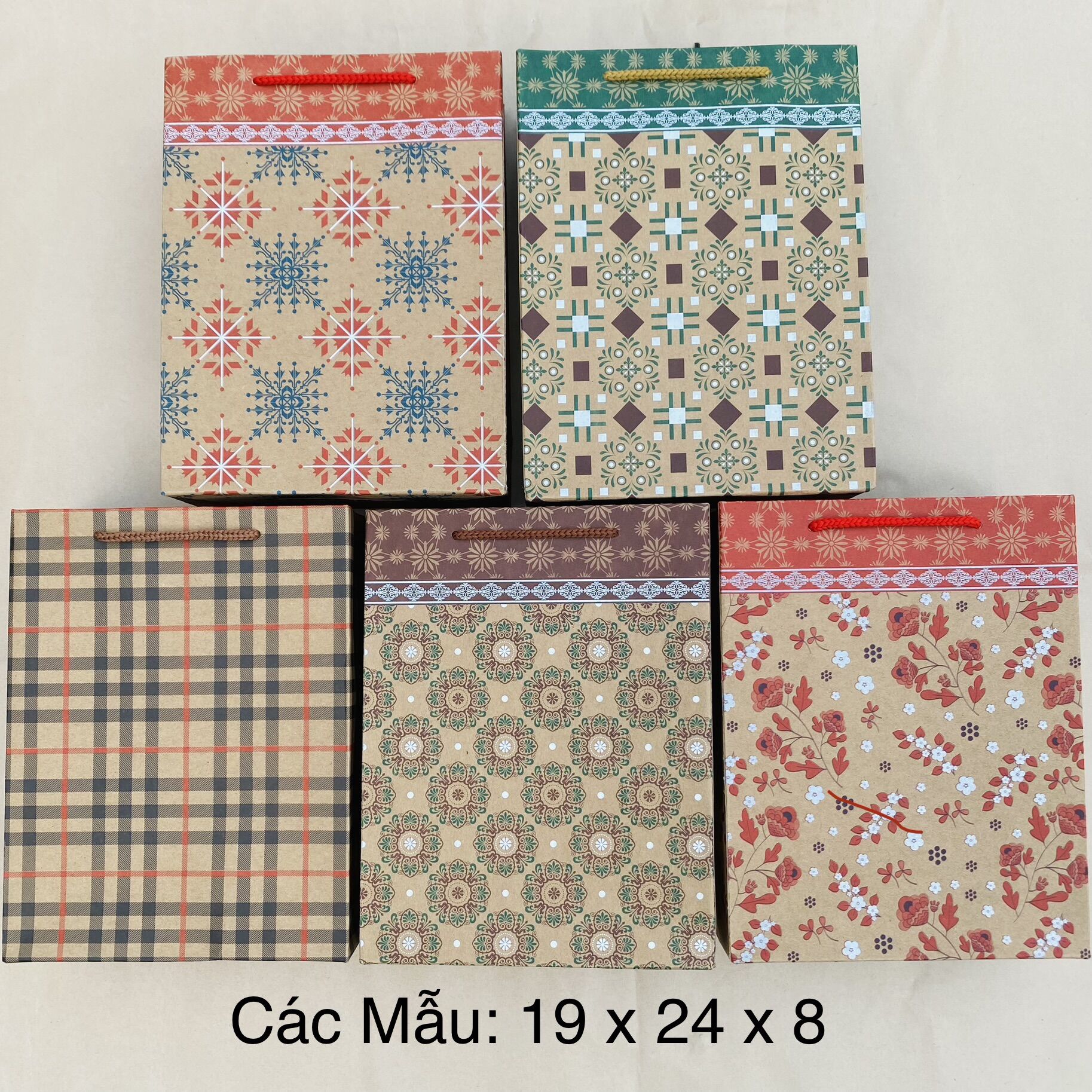 Combo 50 túi số 5 Túi giấy đựng quà