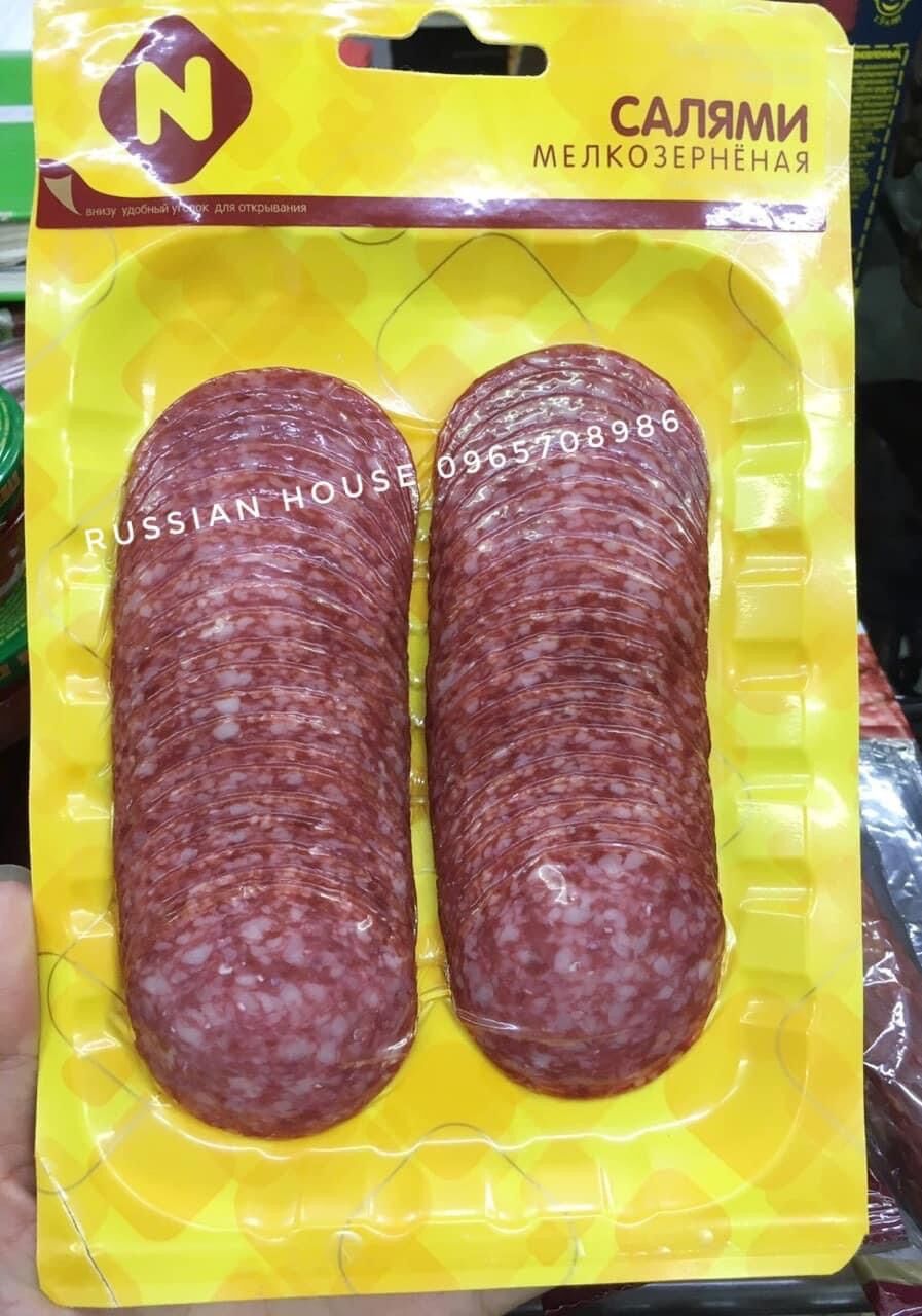 Salami ăn liền lát hiệu N của Nga/120g