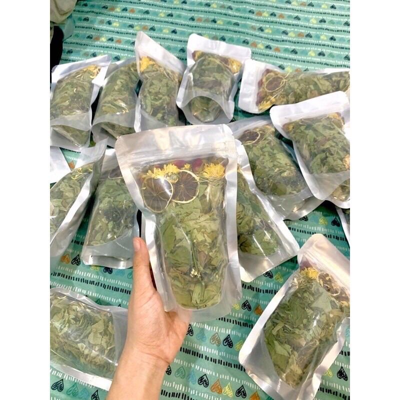 Combo 2 gói tắm thảo mộc Nấm cho mèo chó