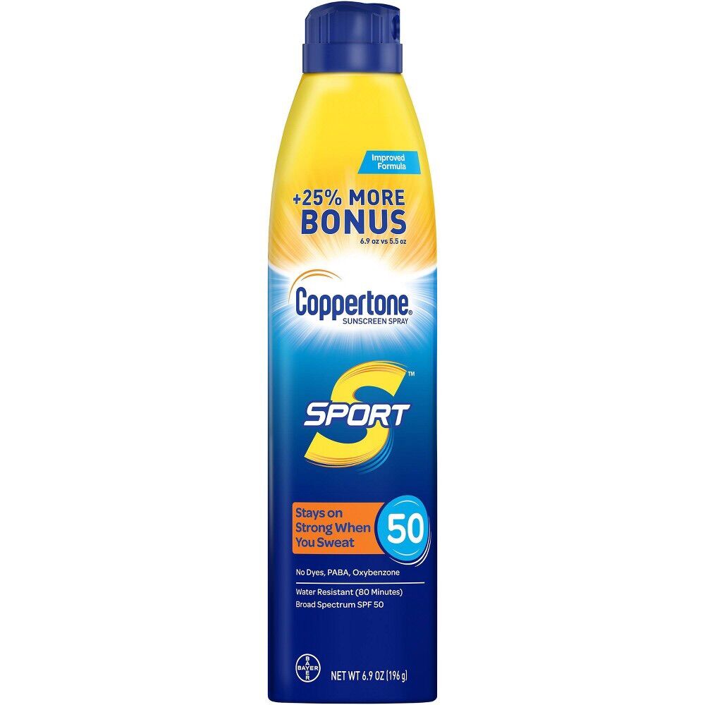 Xịt chống nắng Coppertone Sport Sunscreen SPF50 Spray 6.9oz