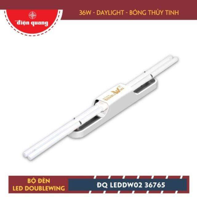 Bộ đèn Led DOUBLEWING thuỷ tinh Điện Quang