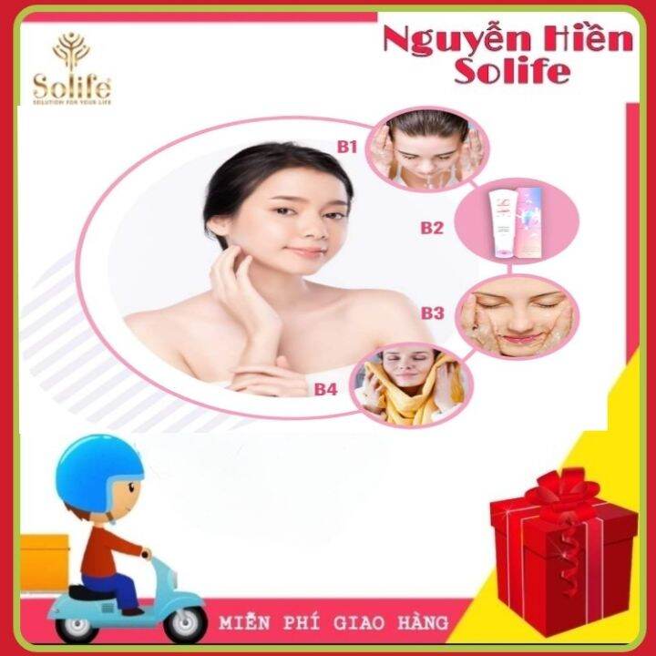 Miễn Phí Giao Hàng Toàn Quốc_Sữa Rửa Mặt Shecleaner_Solife_Nguyễn Hiền Solife