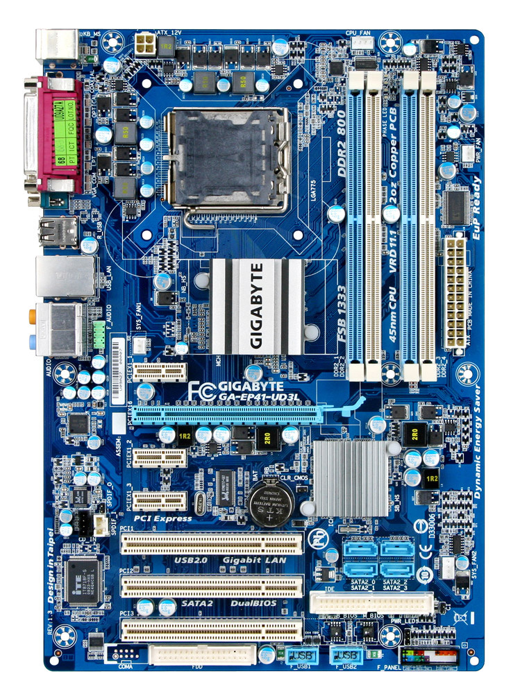 Main ga ep41 4 khe ram ddr2 kèm chip q6600