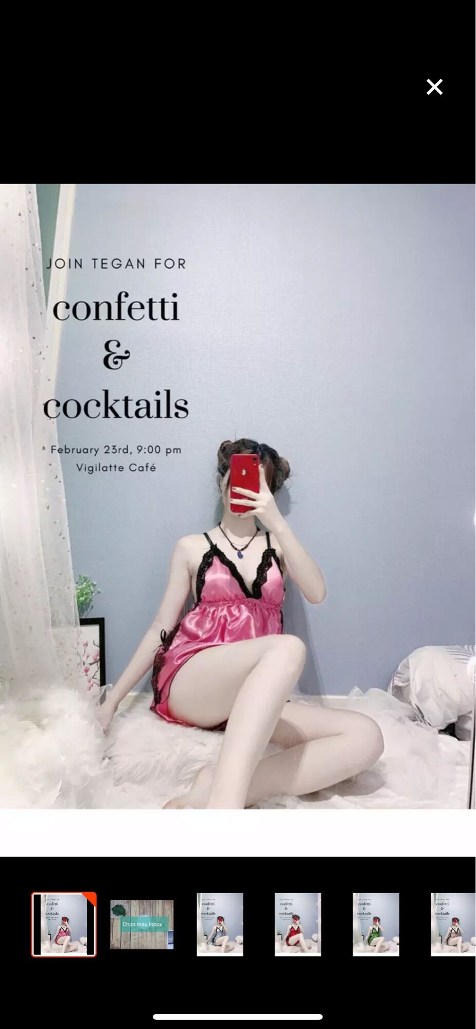 Đồ bộ phi lụa phối ren có mút lụa đẹp