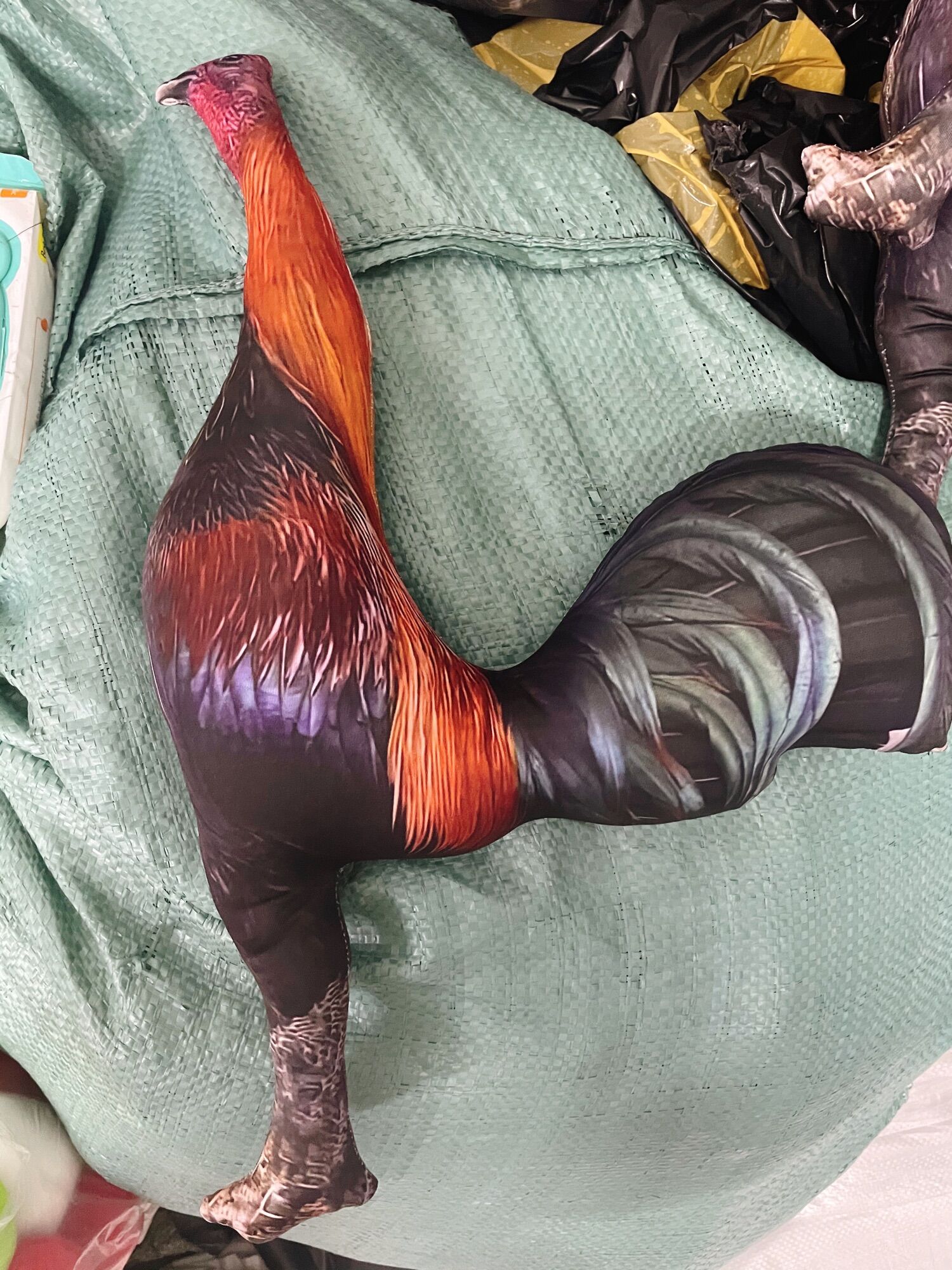 Gà thú bông 3D tập lực cho gà đá gà điều - GÀ TẬP LỰC 5