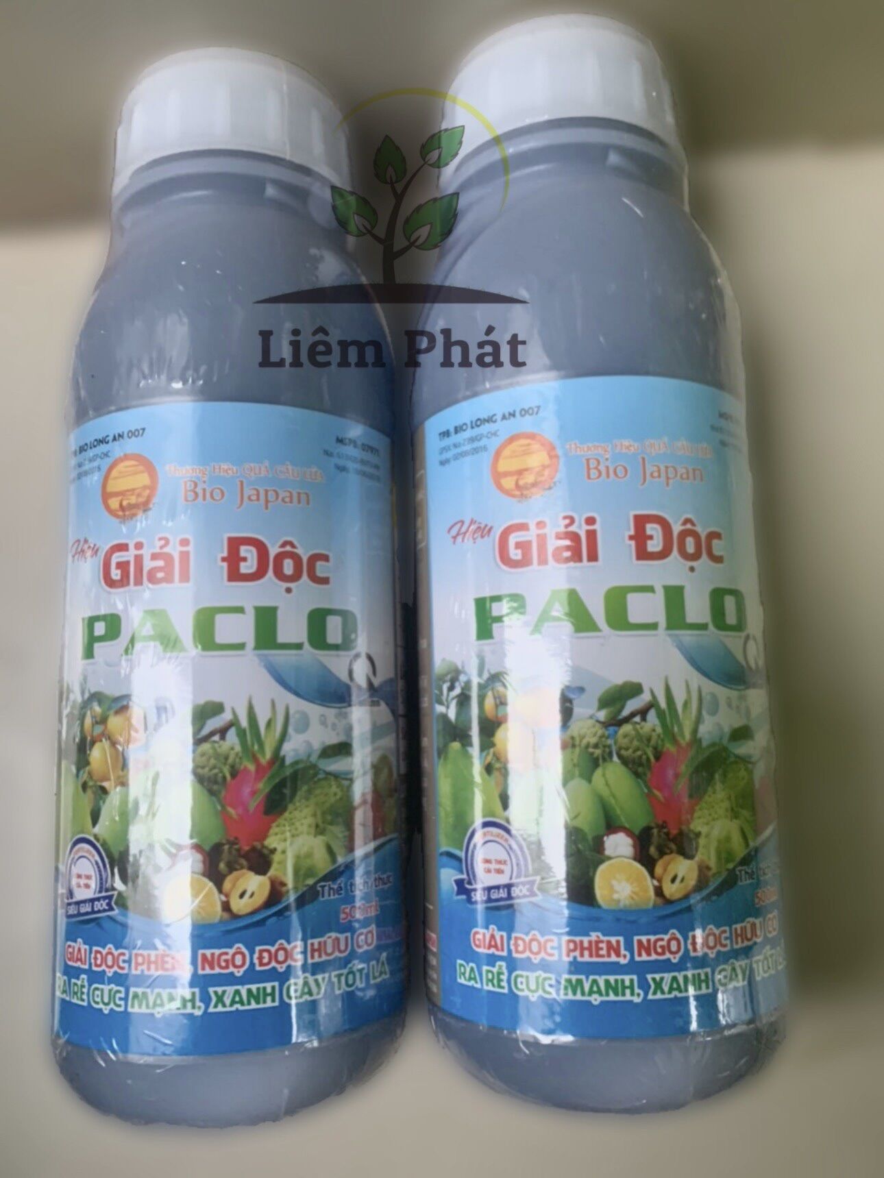 1 chai giải độc Paclo 500ml thương hiệu quả cầu lửa